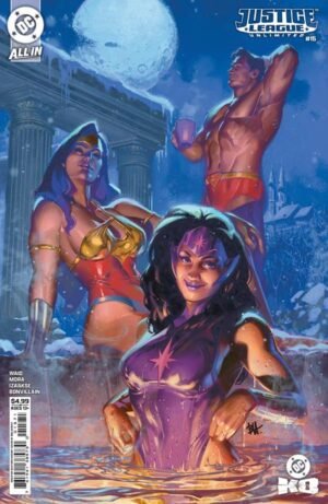 justice league unlimited #15 cvr f ben harvey sweater weather card stock var (dc k.o.) 1/28/26