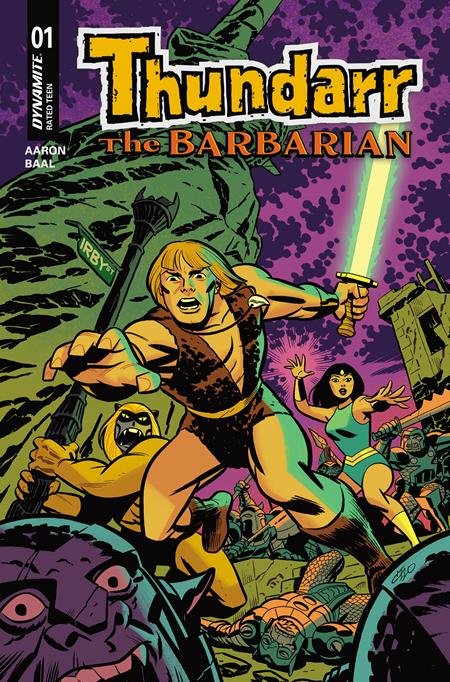 thundarr the barbarian #1 cvr a michael cho