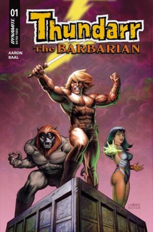 thundarr the barbarian #1 cvr d joseph michael linsner var