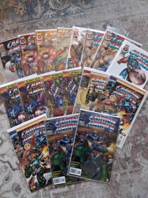 captain america (volume 2, 1997) rob liefeld run 17 issues
