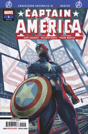 captain america #1 ben harvey 3rd printing variant (1/28/26)