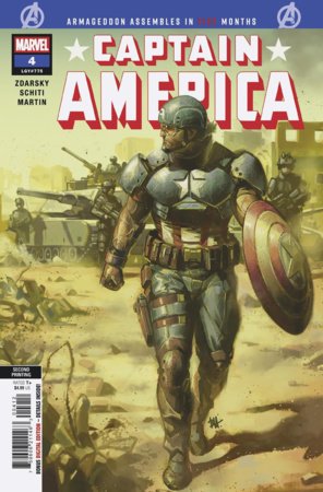 captain america #4 ben harvey 2nd printing variant (1/28/26)