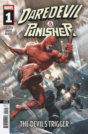 daredevil/punisher: the devil's trigger #1 kendrick lim 2nd printing variant (1/28/26)