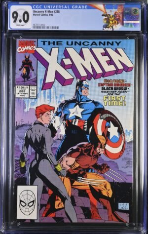 uncanny x men #268 9.0