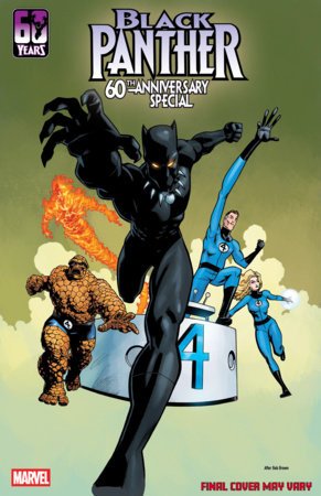 black panther 60th anniversary special #1 mike hawthorne 250th homage variant