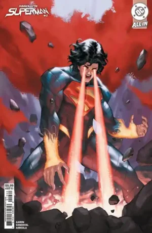 ABSOLUTE SUPERMAN #12 Second Printing Cvr B