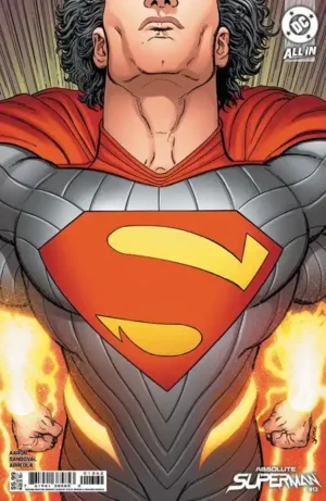 ABSOLUTE SUPERMAN #13 Second Printing Cvr B