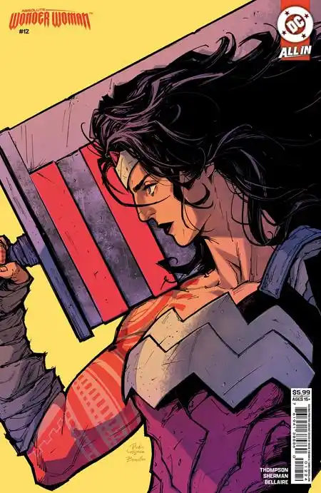ABSOLUTE WONDER WOMAN #12 Second Printing Cvr B