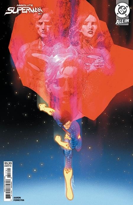 absolute superman #17 cvr b gerald parel card stock var