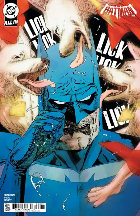 BATMAN #8 CVR G GUILLEM MARCH APRIL DROOLS CARD STOCK VAR