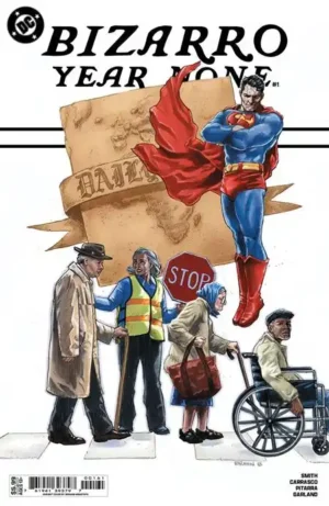 BIZARRO YEAR NONE #1 (OF 4) CVR F IBRAHIM MOUSTAFA CARD STOCK VAR