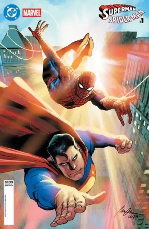 DC MARVEL SUPERMAN SPIDER-MAN #1 (ONE SHOT) CVR C RAFAEL ALBUQUERQUE
