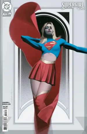 supergirl #11 cvr c jeff dekal card stock var