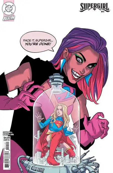 supergirl #11 cvr d sophie campbell card stock var