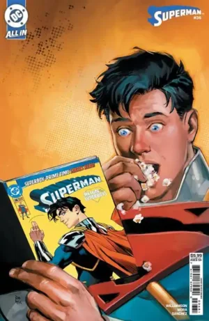 SUPERMAN #36 CVR H ROD REIS SUPERMAN CARD STOCK VAR