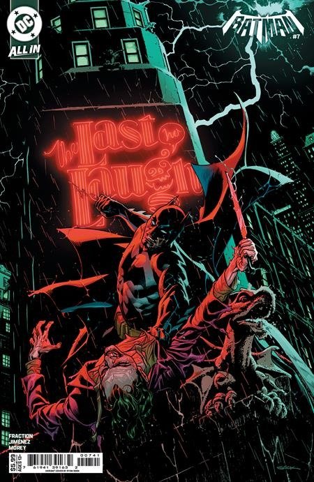 batman #7 cvr d ryan sook card stock var