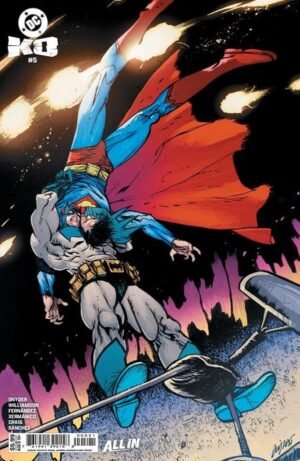 dc k.o. #5 (of 5) cvr b daniel warren johnson card stock var