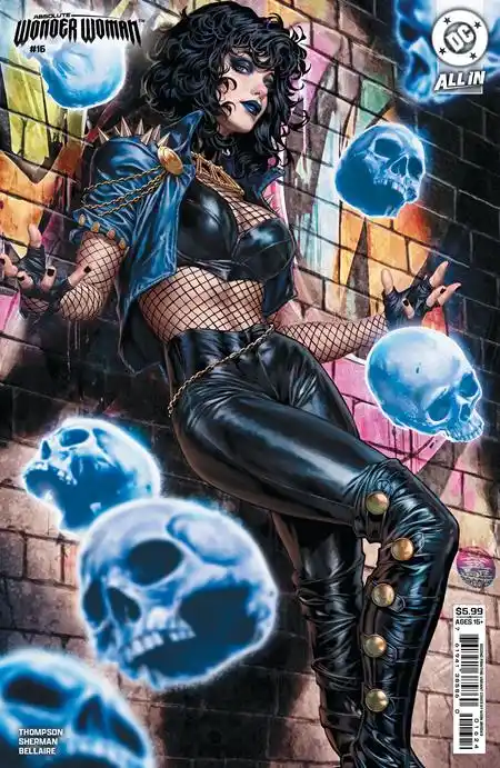 ABSOLUTE WONDER WOMAN #16 Second Printing Cvr C Mark Brooks Card Stock Var