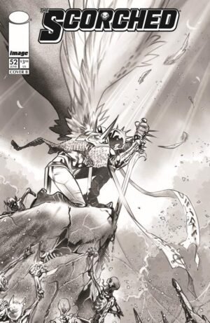 SPAWN SCORCHED #52 CVR B IG GUARA B&W VAR