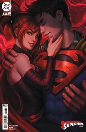 SUPERMAN #39 CVR F AARON BARTLING CARD STOCK VAR (THE REIGN OF THE SUPERBOYS)