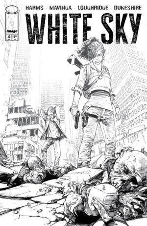 WHITE SKY #4 CVR C JP MAVINGA VAR (MR)
