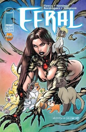 FERAL #26 CVR D TRISH FORSTNER & TIM SEELEY WITCHBLADE TEAM UP VAR