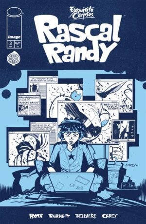 EXQUISITE CORPSES RASCAL RANDY #3 (OF 5) CVR C DYLAN BURNETT POLYBAGGED WITH COLLECTIBLE CARD VAR (MR)