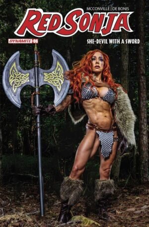 RED SONJA SHE DEVIL WITH A SWORD #6 CVR E COSPLAY VICTORIA RECCHIONE VAR